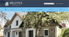 Desktop Screenshot of milotice.cz